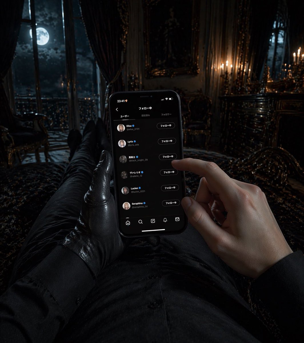 ノクス・グレイシア IRIAM準備中 tweet media