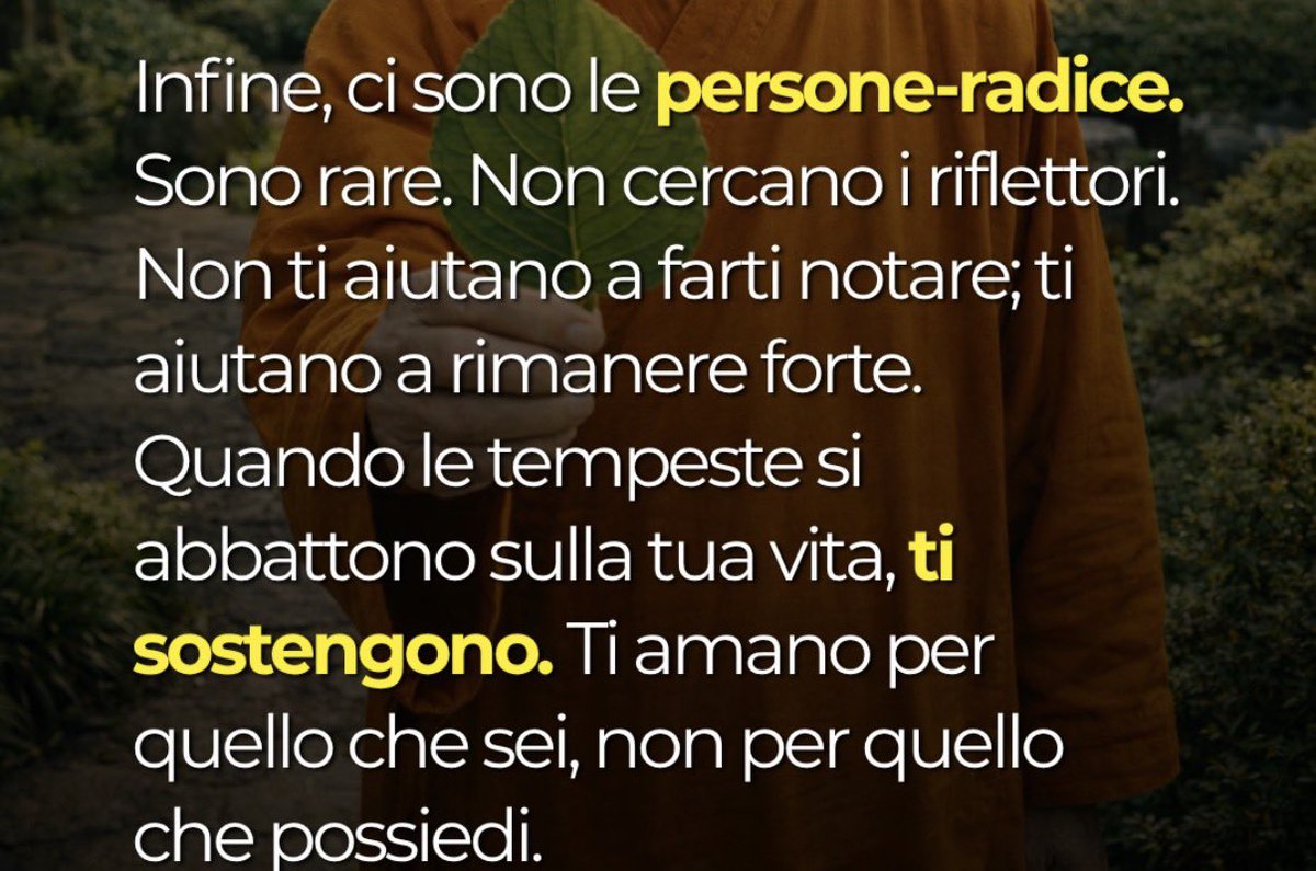elipellini's tweet photo. Persone FOGLIA , RAMI , RADICE 
Le foglie vanno e vengono. 
I rami possono spezzarsi. 
Ma le radici restano profonde.
Son fortunata perché ho trovato persone Radice che mi hanno aiutato nei periodi più difficili  della mia vita .. son poche ma ci sono sempre e io per loro . https://t.co/L45m6TzOPk