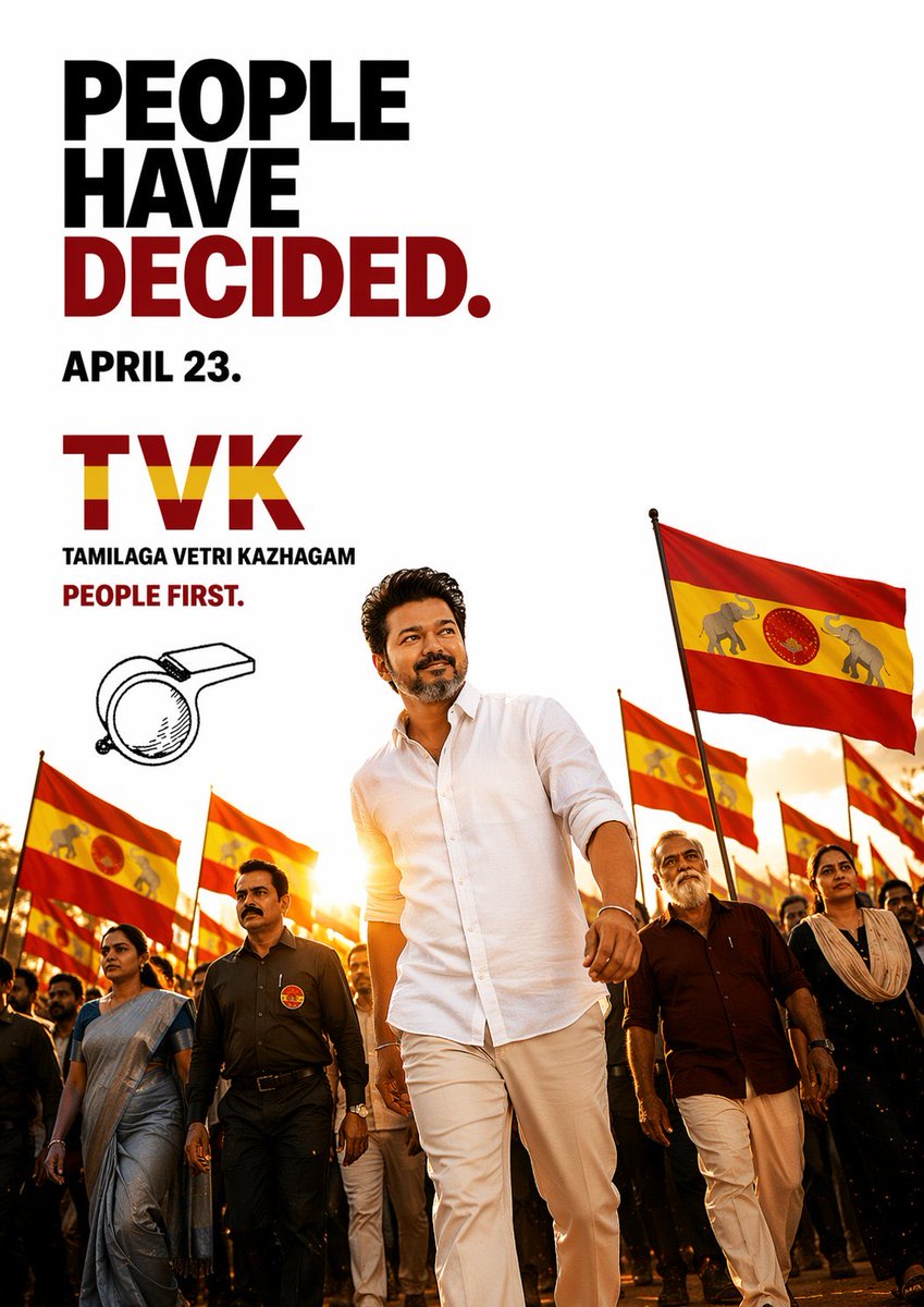 தமிழக வெற்றிக் கழகம் (செய்திகள்) (@tvk_cbenorth) on Twitter photo 