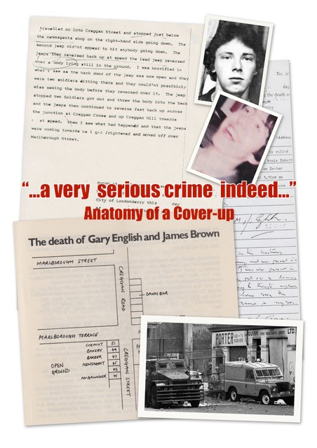 On this day in 1981: Two landrovers containing foreign british army terrorists from the royal anglican regiment exited Rosemount RUC barracks in Derry and headed towards Infirmary Road, where they had been instructed to stop and block the road as part of a pincer  movement.