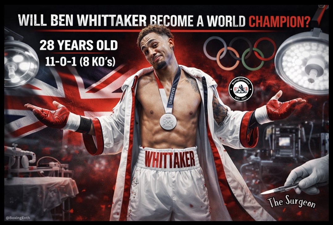 BoxingEnth's tweet image. Do you think Ben Whittaker will become a world champion❓

#BoxingEnthusiast | #Boxing