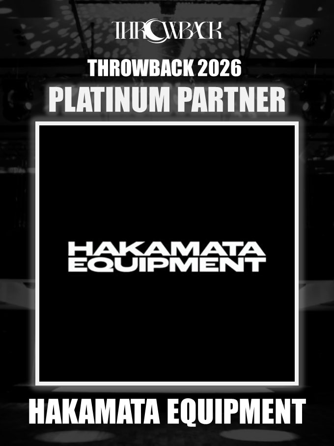 throwbackyoyo's tweet image. 【THROWBACK 2026 EVENT PARTNER】PLATINUM PARTNER-HAKAMATA EQUIPMENT
#yoyo #throwbackyoyo #hakamataequipment