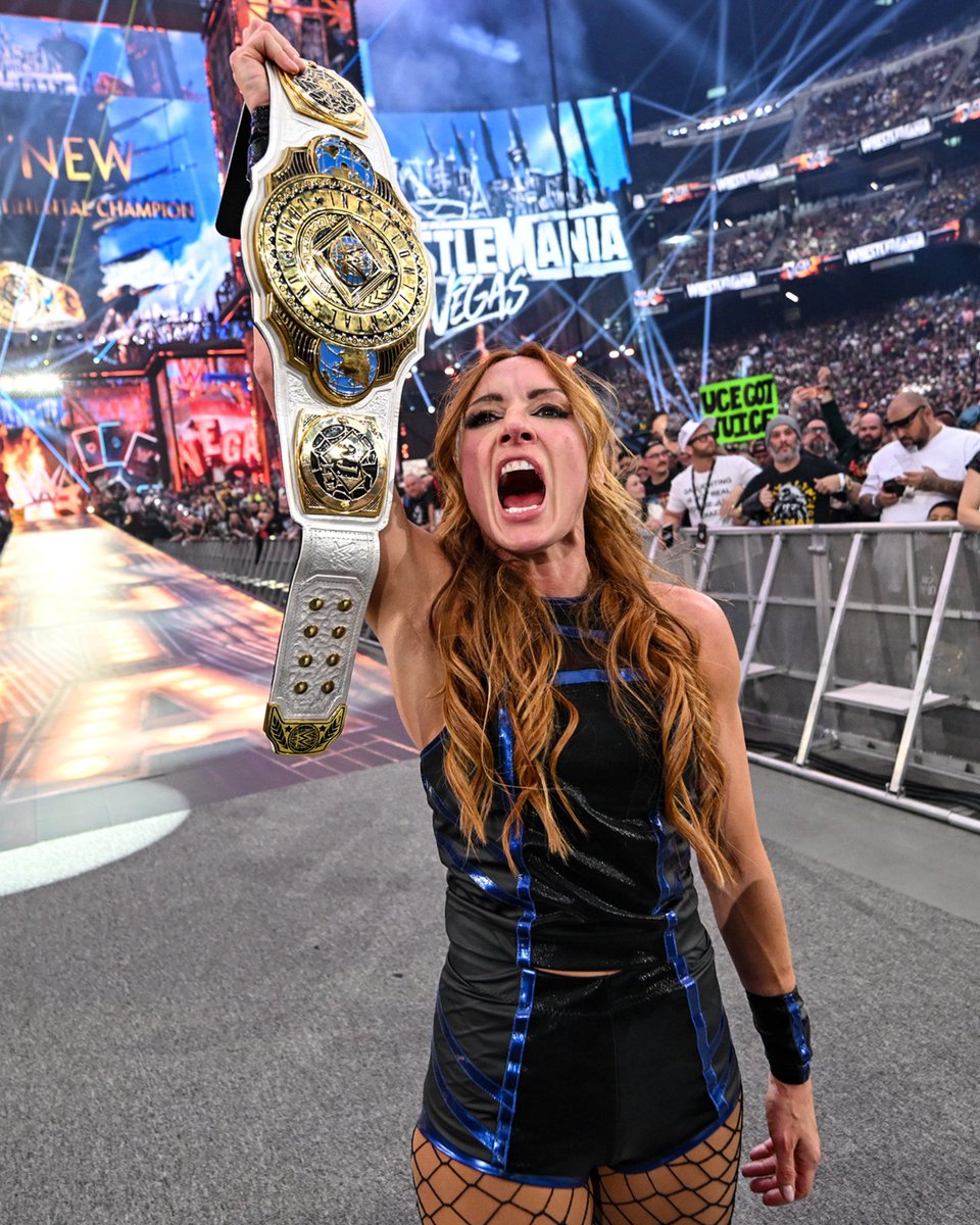 Your 3-time Women’s Intercontinental Champion, <a href="/BeckyLynchWWE/">Rebecca Quin</a>! 🙌

#AndNew #WrestleMania