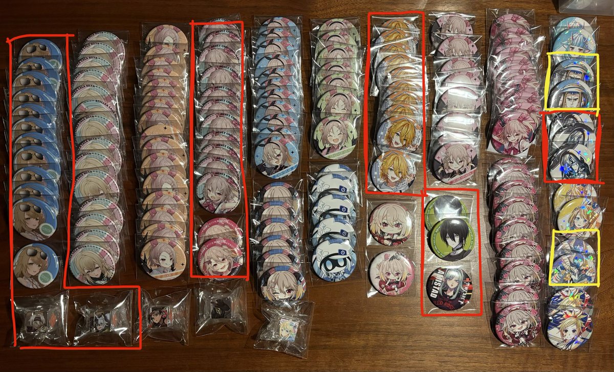 RaviNya9's tweet photo. 譲♡画像2-3 または定価
求♡画像1 他 ラヴィ または定価

ニコニコ超会議1日目の手渡しのみ

⚠️赤枠買取は黄色枠から同額程度の抱き合わせ必須
⭐️印のお品物、大変探しております🙇🏻
物により比率違い可能です
お気軽にお声かけくださいませ

#コンパス交換
#コンパスグッズ交換 https://t.co/T8FIM9Qgfl
