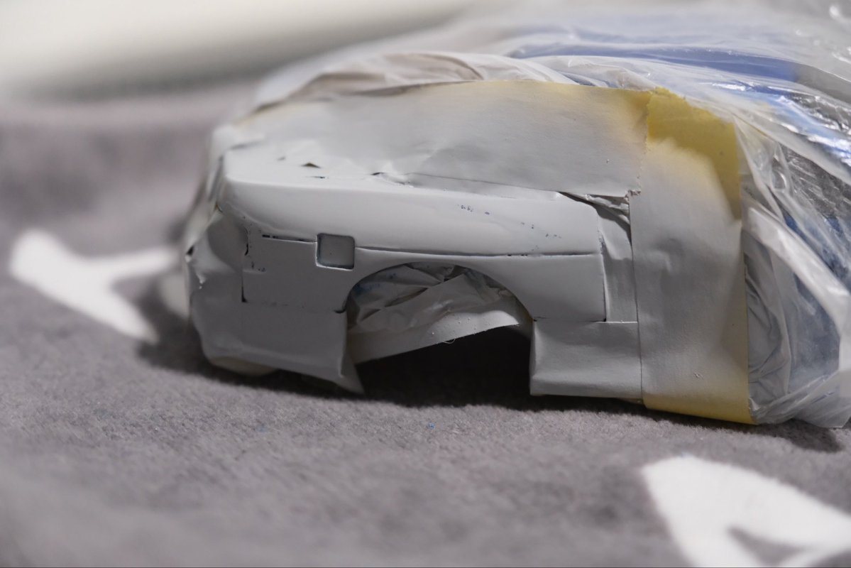 Shirokuma_hoby's tweet image. サフ２回目🤔
ちょっと段差あるところ削ろう
今日はここまで💨
#mrd
#ミニッツ