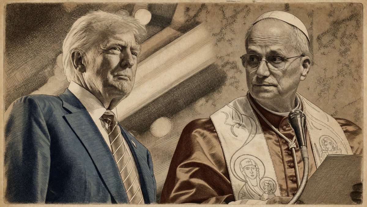 El enfrentamiento entre Trump y el Papa León XIV no empezó en Semana Santa. Viene de lejos y va para largo.
El pontífice usa la misma estrategia que los líderes europeos, evita condenar de manera contundente al elefante en la sala: el terrorismo islamista y sus responsables
🧵va