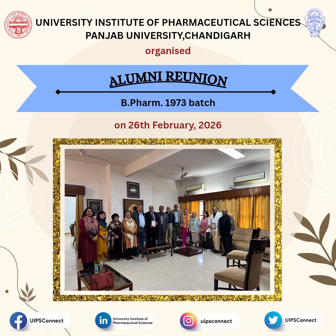 UIPSconnect's tweet photo. #uips #pu #alumni #reunion #bpharm https://t.co/kT8BX1WJIS