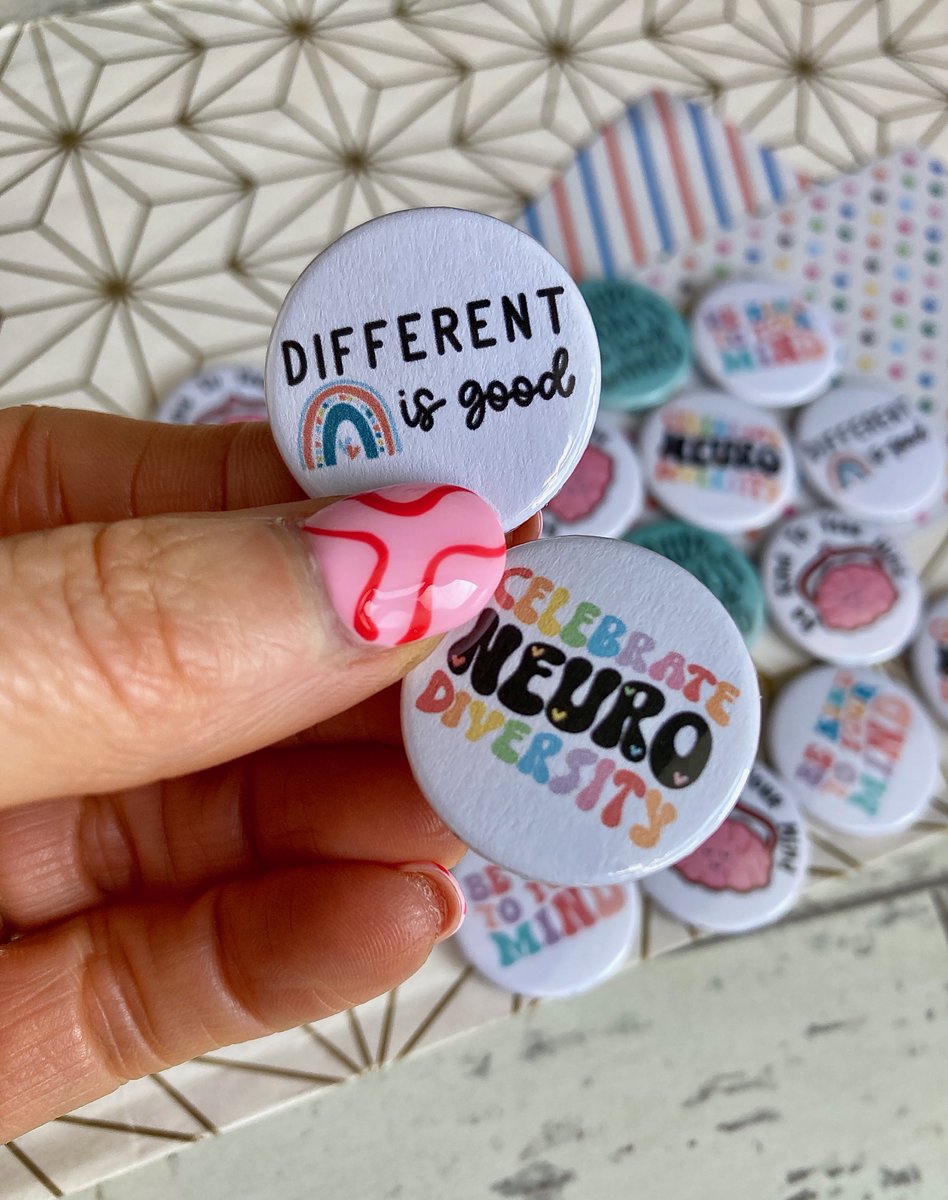 koolbadges's tweet photo. Be kind to your mind badges - great badges for Mental Health Awareness Week in May 💚 💛 https://t.co/m00WapiP6n
#mentalhealth #mentalhealthawareness #badges #bekindtoyourmind #buttonbadge #bekind #koolbadges #MentalHealthMatters #EndTheStigma #MentalHealthSupport https://t.co/w1IypJ0YIo