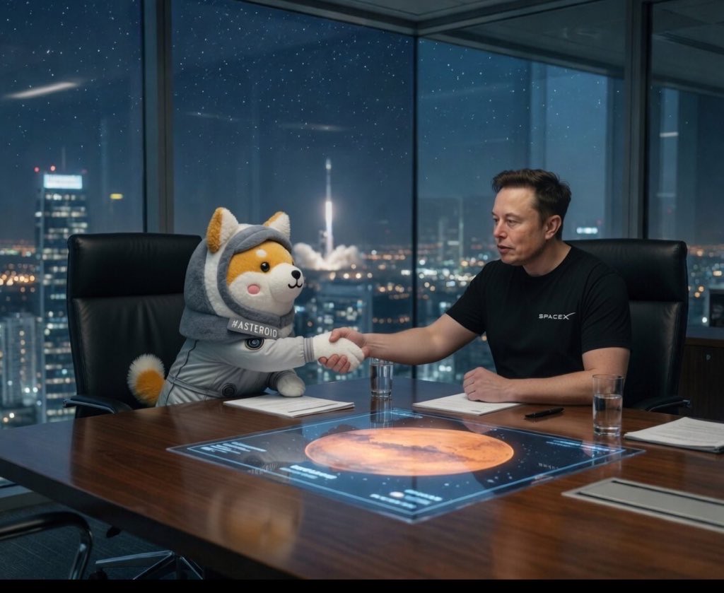 AsteroidCEO's tweet photo. @Seals2025_1Bmc @dogeofficialceo ❤️‍🔥🤝 https://t.co/EzSvznmqOB