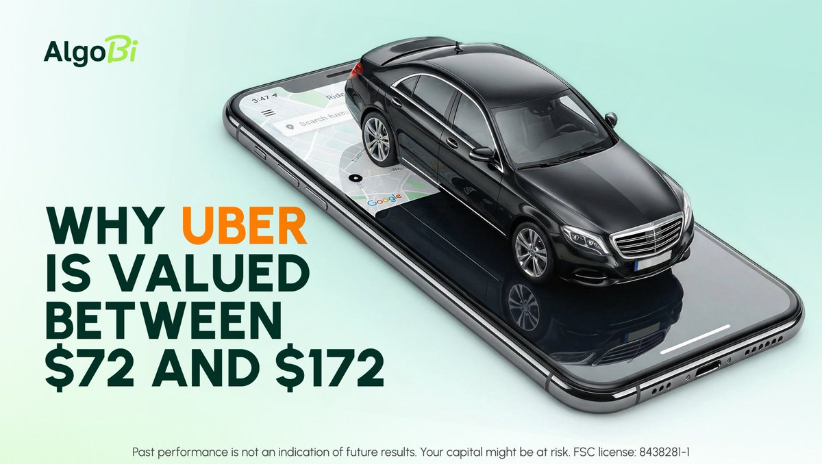 algobi_official's tweet photo. 📊#Uber currently trades around $72 per share

A discounted cash flow approach estimates a potential intrinsic value near $172, based on projected long-term free cash flow growth
 Start trading with us https://t.co/8itteZO2Lq

Your capital might be at risk
FSAlicense:8438281-1 https://t.co/FZ4vKrsUds