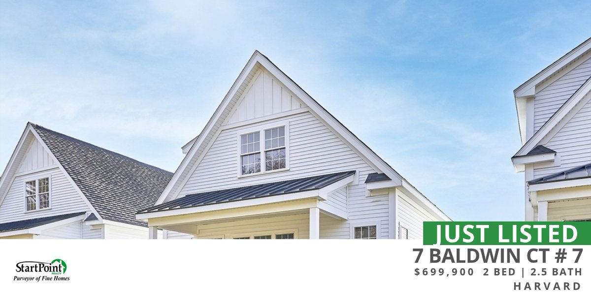 📍 Just Listed 📍 Take a look at this fantastic new property that just hit the market located at 7 Baldwin Ct # 7 in Harvard. Reach out here or at (508) 341-0989 for more information homeforsale.at/7_BALDWIN_CT_7…