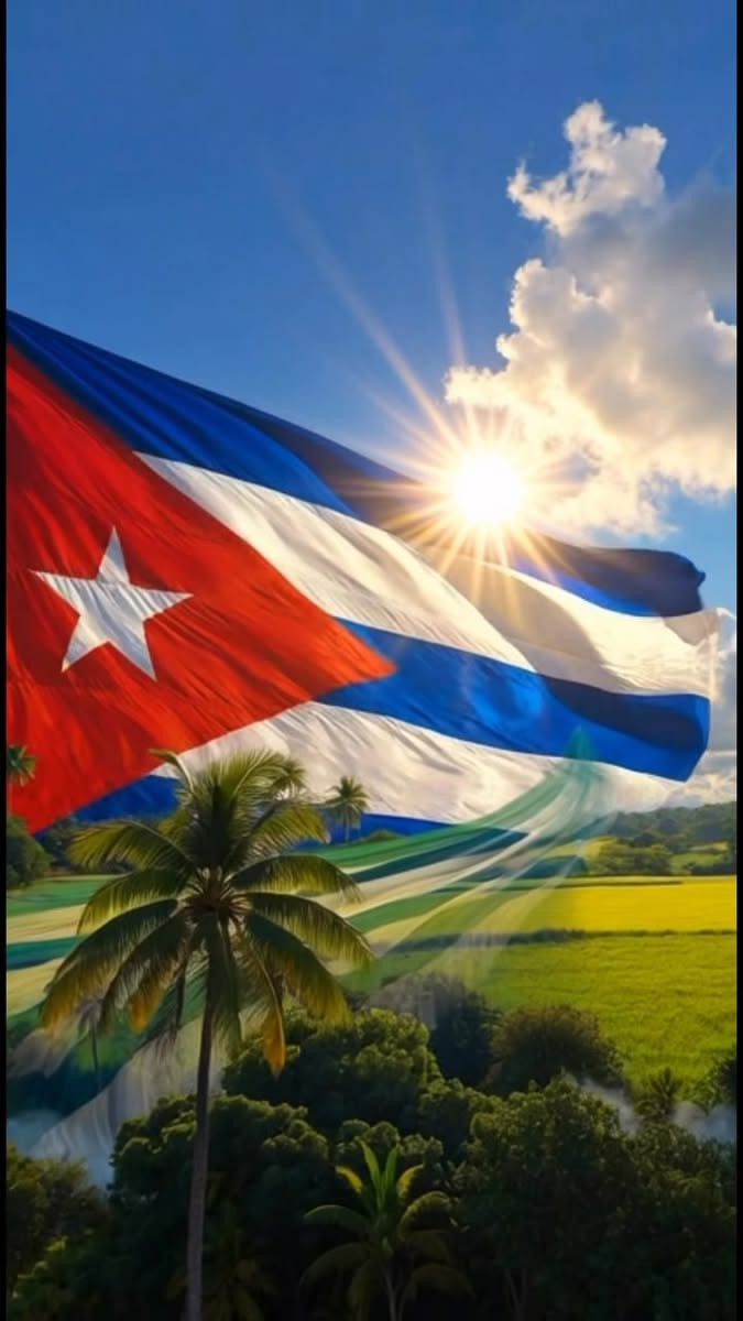Buenos días, mi Cuba amada. Despiertas con sol entre palmas y mar, con el aroma del café y la alegría de tus hijos . Aquí, hasta el aire sabe a son y a esperanza. Contigo, siempre en casa,contigo hasta el fin. 🇨🇺
#MiFirmaPorLaPatria 
#CubaSoberana