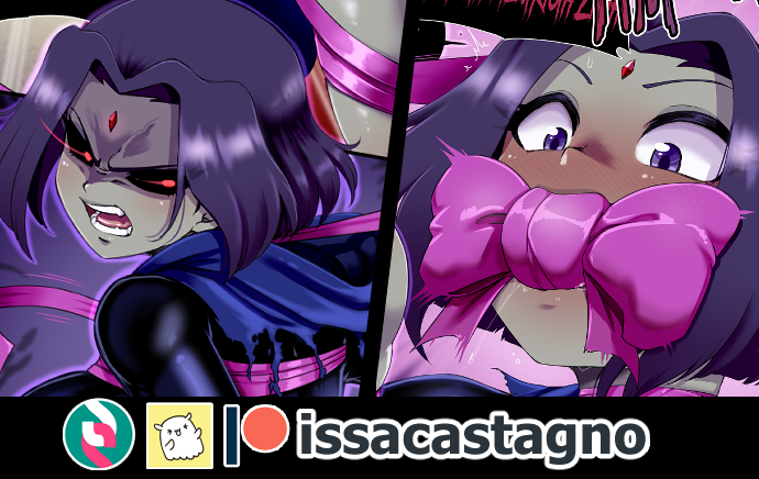 2 new pages of Raven's comic!
Raven start to be a bit wrapped up >:3c
Available on Ptr3on, Fanbox and SubscribeStar!