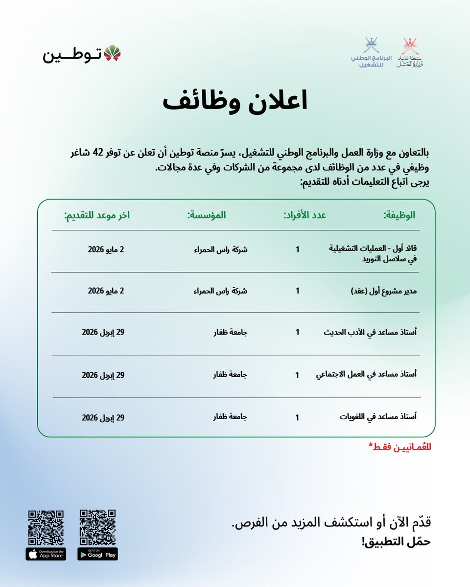 TawteenOman tweet picture