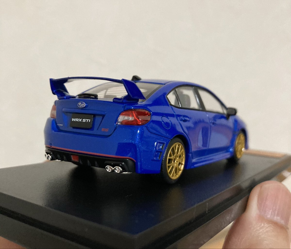 kzgangubeya's tweet image. 噂には聞いてましたが、こんなに凄いとは…🥰

#国産名車プレミアムコレクション
#スバル #WRX #STI