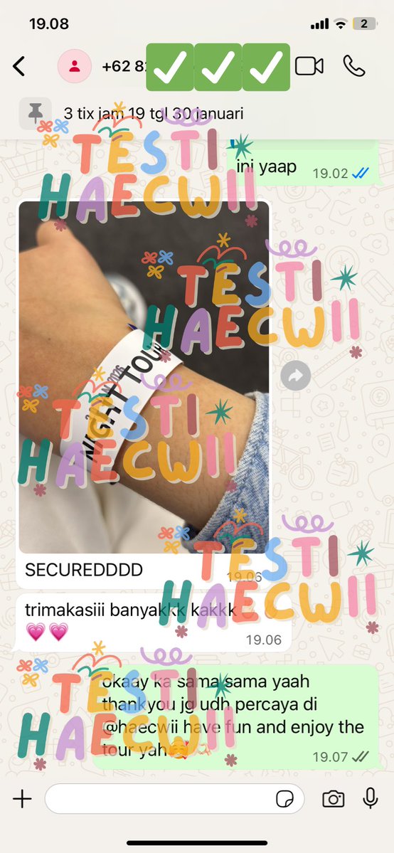 chey 🌸 jaswar trusted 1000+ testimoni tweet media