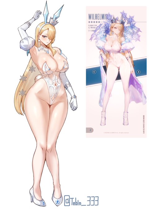 氷の女王ウィルヘルミナ(バニー) 