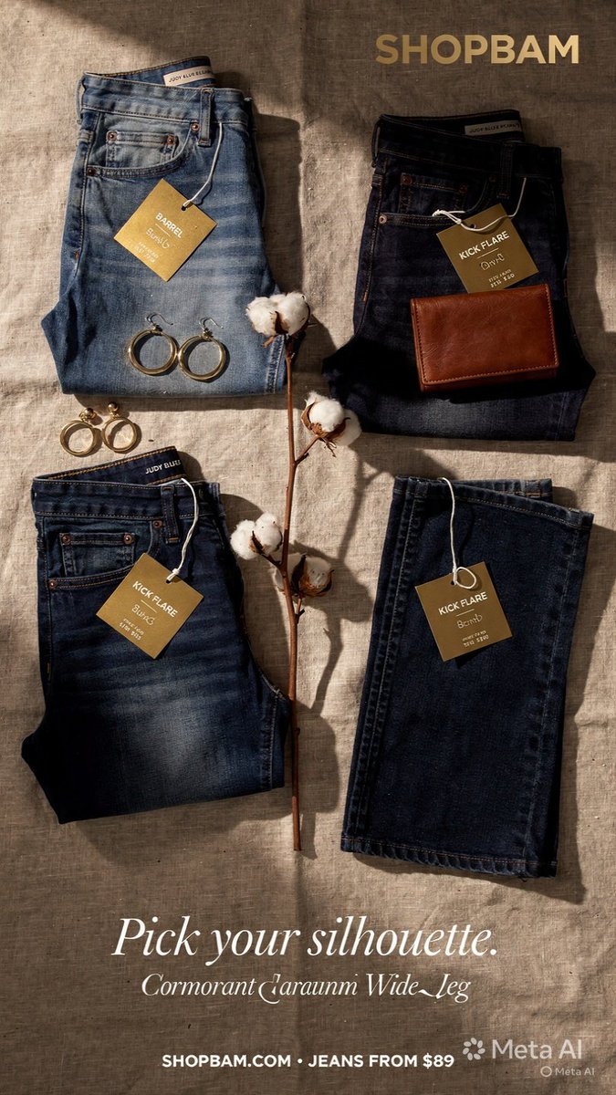 ShopBamOnline's tweet image. Premium denim that actually lasts 👖 Clean fit. No sag. Real quality you feel instantly. Upgrade your everyday look with SHOPBAM 💎 #Denim #Streetwear #QualityMatters #ShopBam #MensFashion