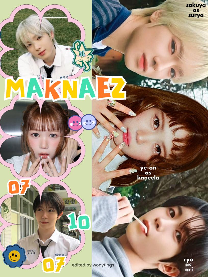wonytings's tweet photo. happy birthday kaneela! 

—
#maknaez ye-on, sakuya, ryo ft. #10z kya &amp; louis a few tweets au https://t.co/6cLgFAHGtD