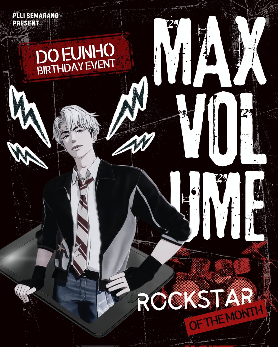 PLLISMG's tweet photo. ⚠️COMING SOON!🎸📢

#MaxVolume_Eunho #PLLISMG #은호 #PLAVE #EUNHO https://t.co/SKMYMq9KZS