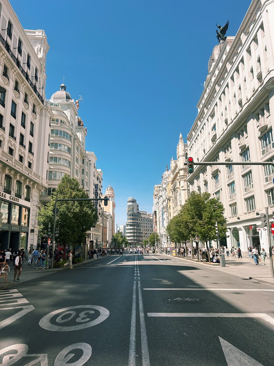 Primavera en Madrid: imposible no ser optimista.