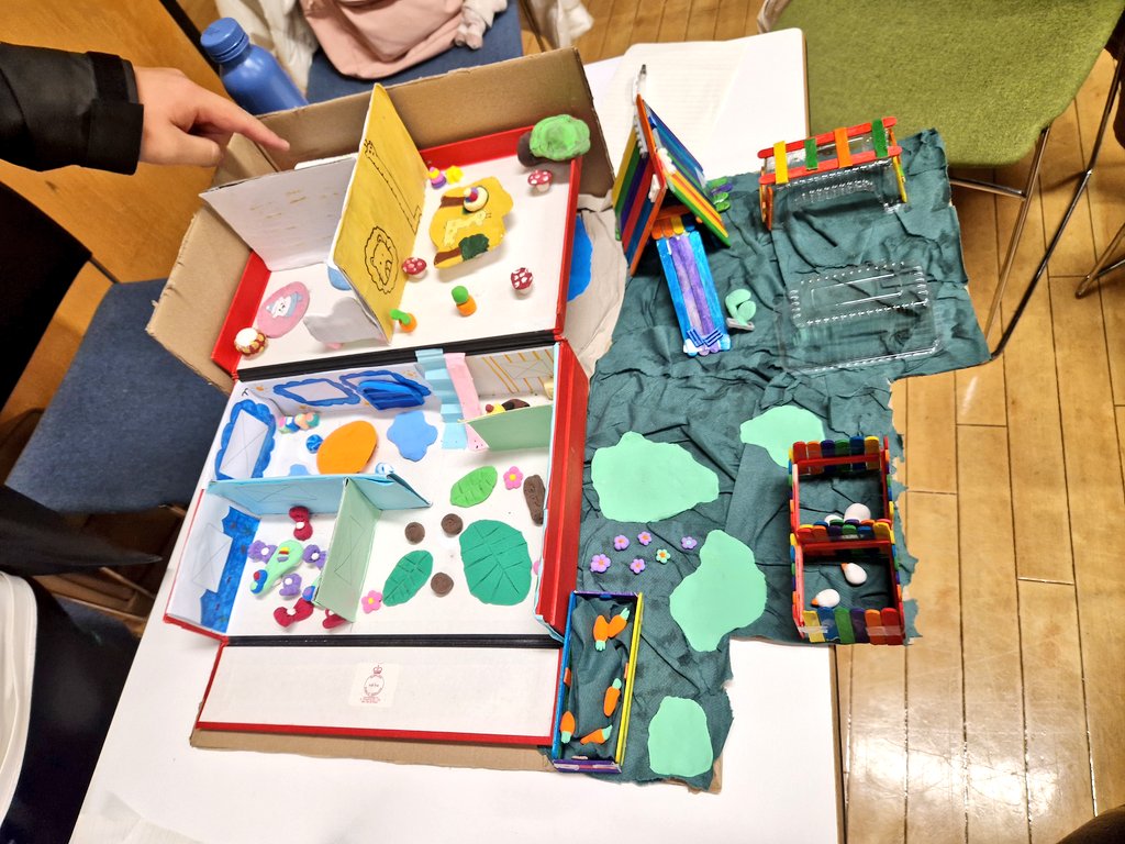 DoctorChungie's tweet image. More pictures from the #DLL @IOE_London @ucl BA Early Childhood Education's Creating Learning Environments module exhibition! We were immediately impressed with the quality of the creations. #earlyyears #EarlyChildhoodEducation #WeAreIOE #LoveUCL