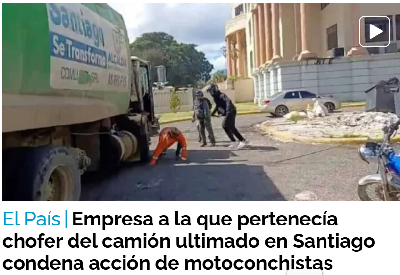 NelsonAmarte's tweet photo. Independientemente del origen del incidente, la PN y el Ministerio Público deben poner un ejemplo contundente  y que llegue a todos con esos motoristas criminales, pues ese asesinado es propio de una conducta típica de ellos: a cualquier automovilista que tenga un accidente con un motorista, les caen como los pavos y  perpetran una ejecución extrajudicial, como muchas de las que criticamos a los policías.