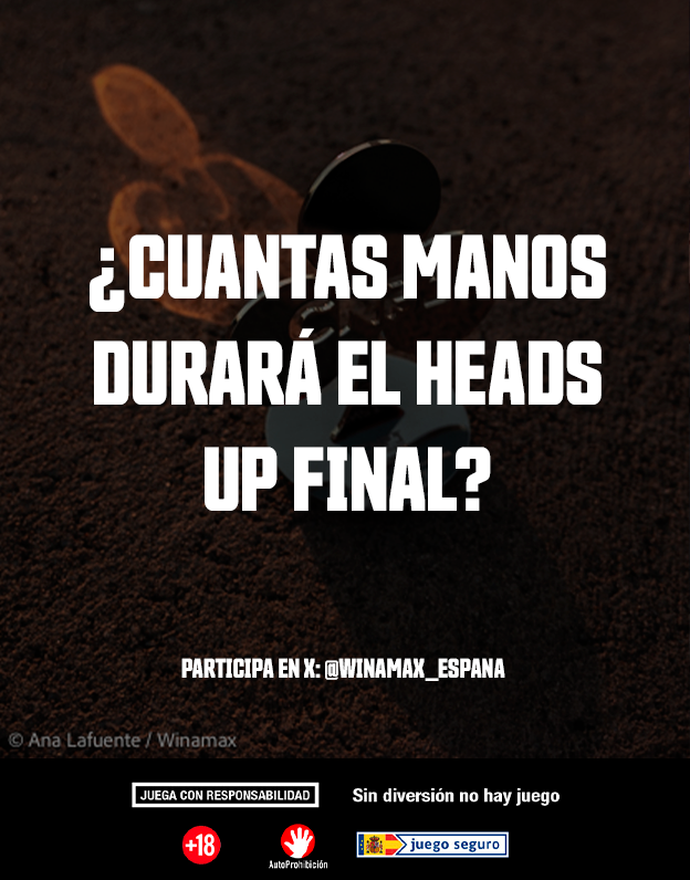 Winamax_Espana's tweet photo. 🇪🇸🎁 ¡DÍA FINAL DEL MAIN EVENT DEL CNP WINAMAX BARCELONA Y SORTEAMOS UN TICKET DE 10 €!

🔥 Más de 800 jugadores comenzaron el torneo… hoy sale el campeón 👑

🃏 ¿Cuántas manos durará el heads-up final?

🔁 Síguenos + RT + Nick Winamax y Respuesta