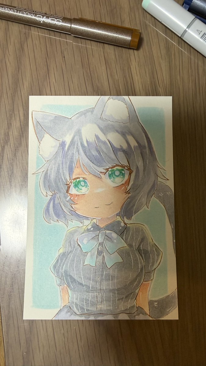 原画 「夜会へ」 ここのつさん（@mozu18 ）と原画できるまで帰れまてんやっていました
