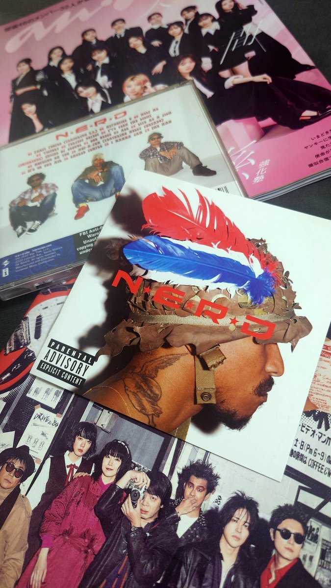 derby1998's tweet image. おはようございます！
今朝の一曲は．．．

#ジャムの日 と、言うことで．．．すが．．．

タイトルに「ジャム」が入ってる曲のソレは、殆ど「ジャムる」のソレでして．．．

#NowPlaying
N.E.R.D. / I Wanna Jam
Album『NOTHING』

#NERD

意味は違うけど、まぁ、カッコいい曲なんで．．．何卒．．．