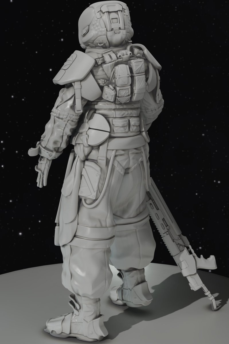 GeunaMatteo's tweet image. Hyper detailed version of the default design? a lot of elements have been scrapped, somehow, the simpler miniatures look cooler and more badass.
#3dmodel
#blender
#scifi
#design