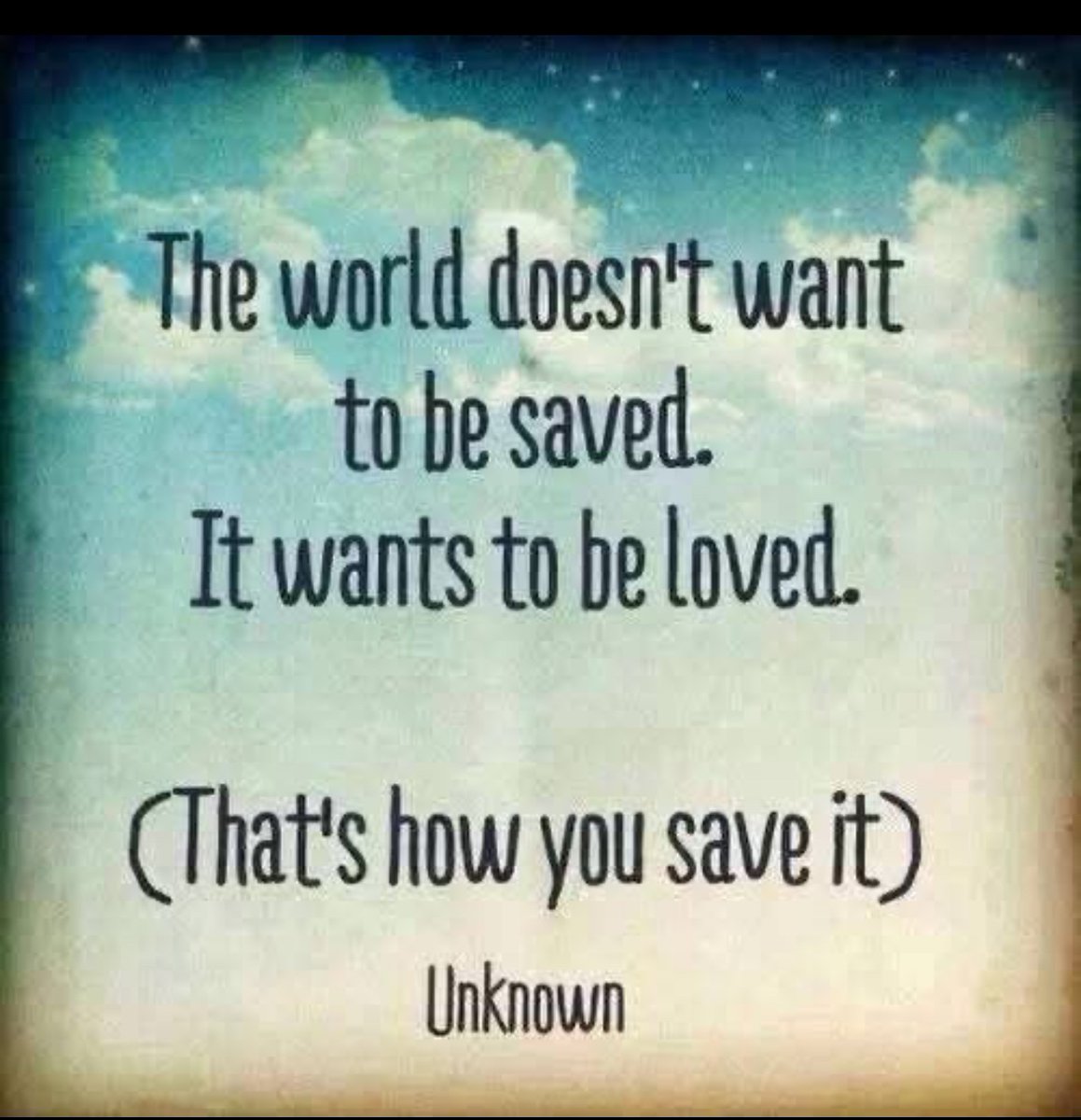 BabyD1111229's tweet image. The world doesn’t want to be saved.

It wants to be 💖 loved…

The #truth