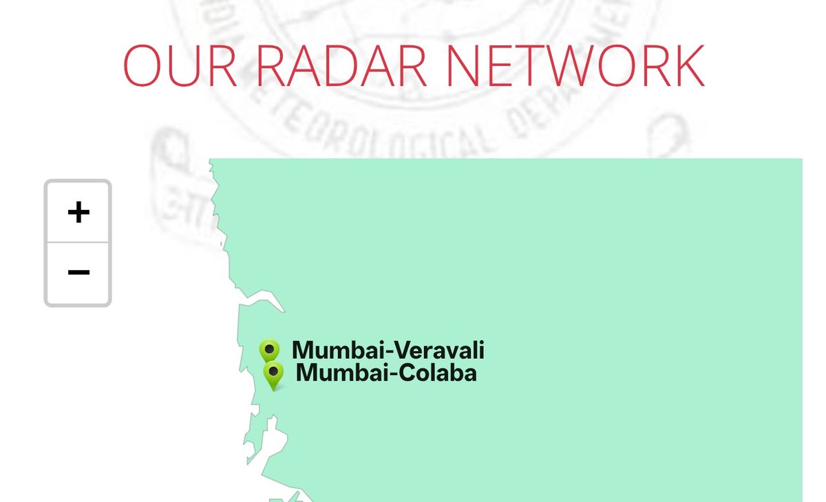 shetty_athreya's tweet image. After following up with IMD for last month👇🏼 , I'm happy to report that #Mumbai's good old #Colaba #DopplerRadar is now BACK publicly accessible on the IMD website!

Unlike Veravali, it's bigger range and better coverage across #Konkan and Madhya #Maharashtra, makes it