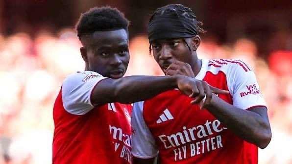 Arsenalnewschan's tweet image. 🗣️Former Gunner Emmanuel Petit when asked which position #Arsenal need to strengthen to ensure we stay at the top: “Anthony Gordon to Arsenal? I do know if Arsenal want to reach the next step, which means playing probably better football, good football the whole season, they have