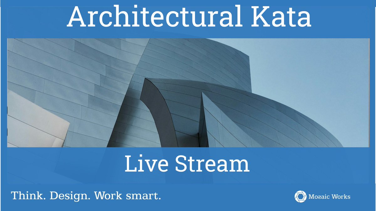 alexboly's tweet image. Blast from the past:Performed Architectural Kata - Road Warrior #Blog #Video #Architecture #Video #Video mozaicworks.com/blog/performed…