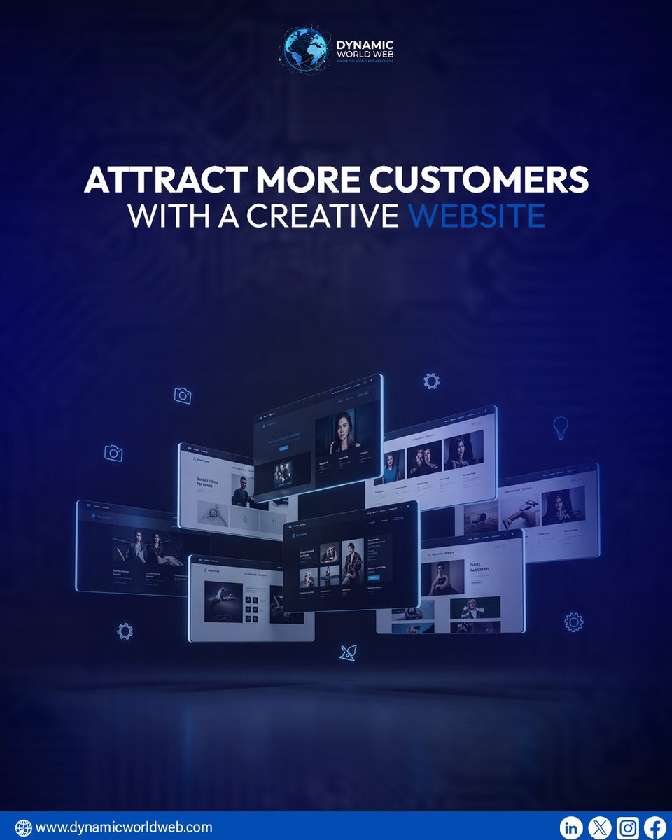 DynamicWorldWeb's tweet image. Your website is your #1 salesperson, make it count.

We design creative, high-converting websites that captivate visitors and grow your business. Bold. Beautiful. Built to perform.💻

👉 let’s build something great together!

#webdesign #webservices #digitalmarketing #business