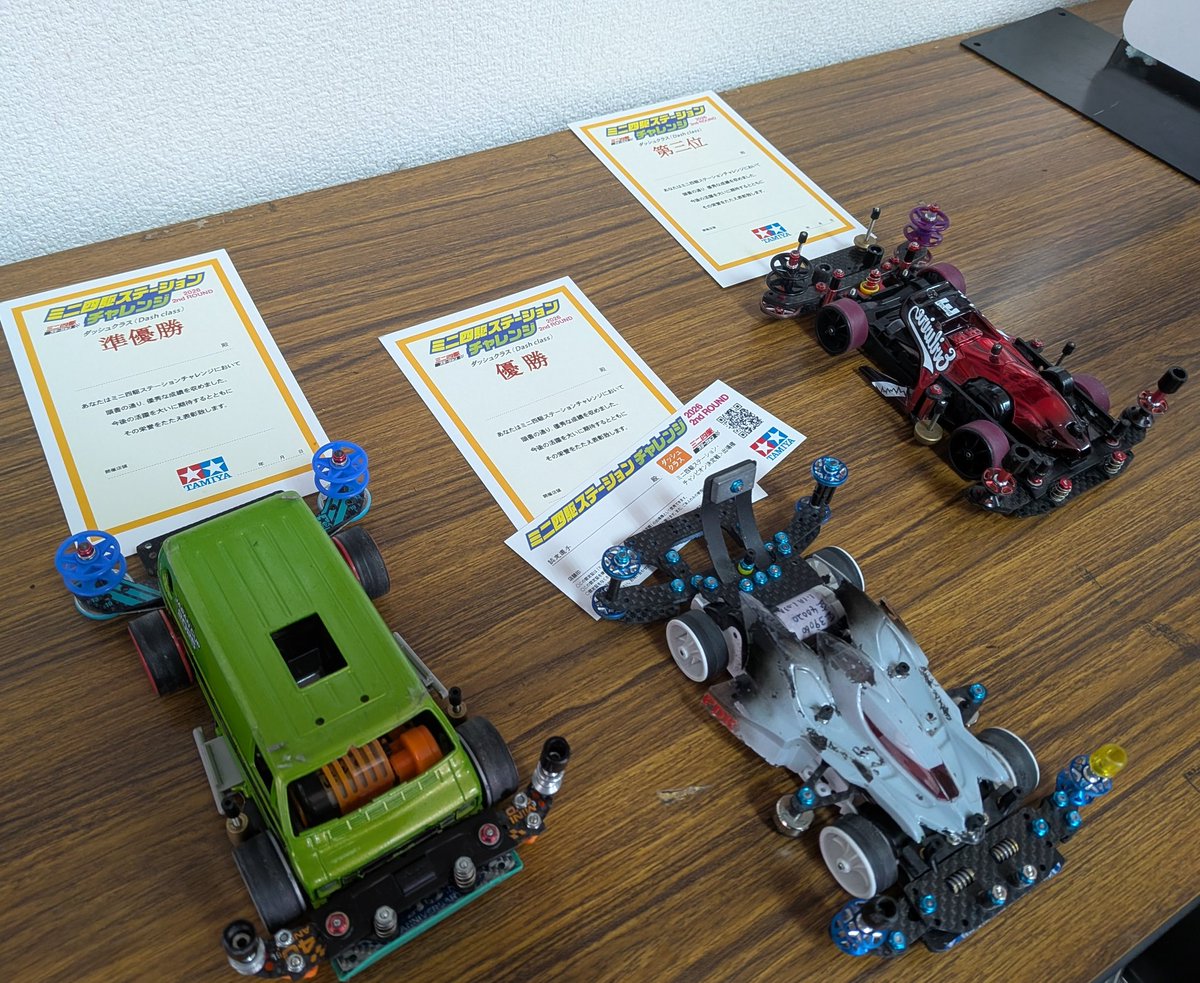 MINI4WD GARDEN 【S】 tweet media