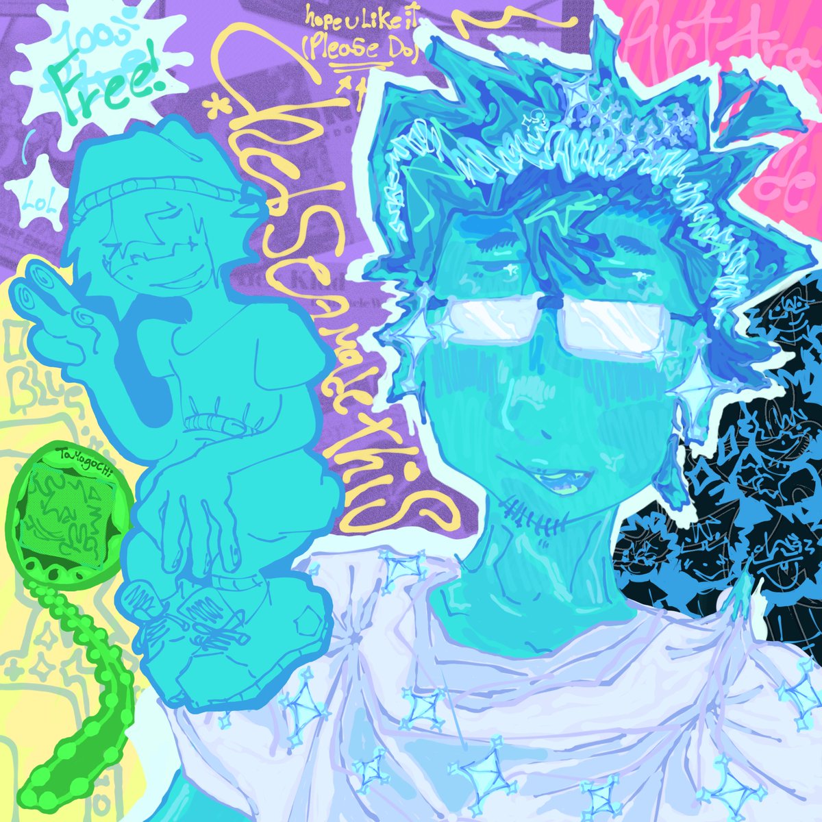Blue