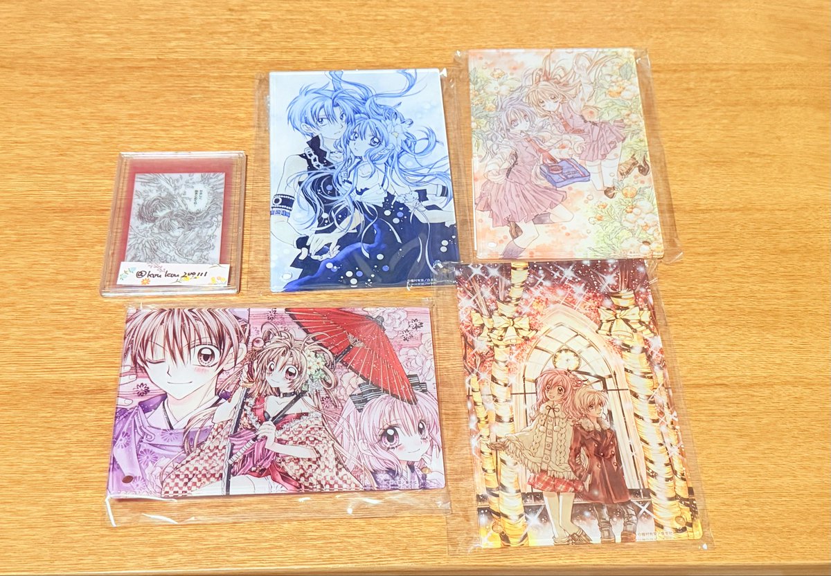 交換/譲渡】 種村有菜 30周年記念展 くじ りぼん展 カフェ 入場特典