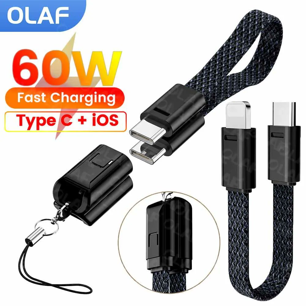 LubopsEvgen's tweet image. 60W Type-C Keychain Fast Charging Cable
s.click.aliexpress.com/e/_EyBTKJy

16.5cm braided short cable for power banks, bags, and daily carry. A tidy backup for quick charging and data sync, with USB-C or Lightning options. #usbc #charging