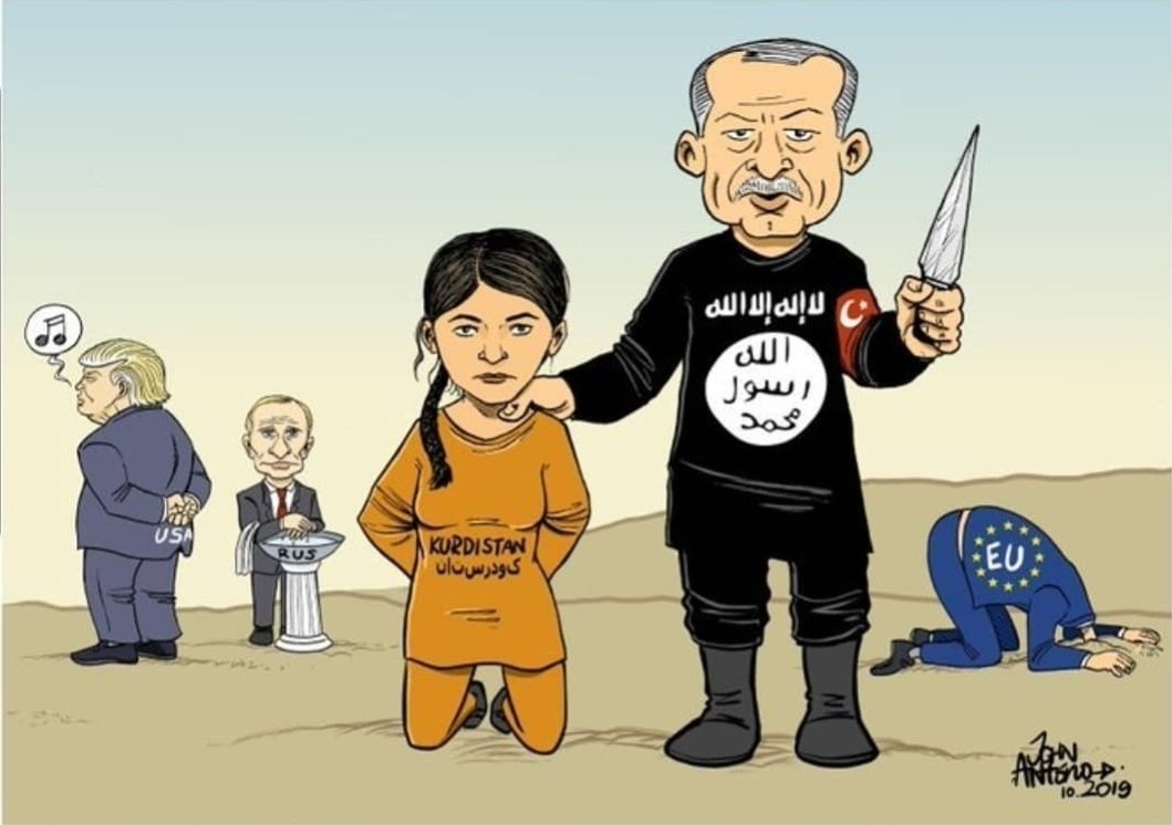 Michelangelo2's tweet image. #Israel is not the only who has issues with the #dictator of 🦃
All of the free thinking people do.