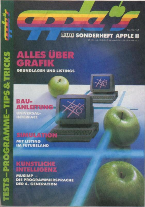Retrojournal_de's tweet photo. Apple II Sonderheft von RUN entdeckt! 🍏
„Alles über Grafik“ – inkl. 3D, Turbo Pascal & sogar „Künstliche Intelligenz“ 🤯
Solche Spezialausgaben sind echte Schätze…
Kennt das jemand noch?
#AppleII #Retro #ComputerHistory #RetroJournal https://t.co/tvdegdPZWQ