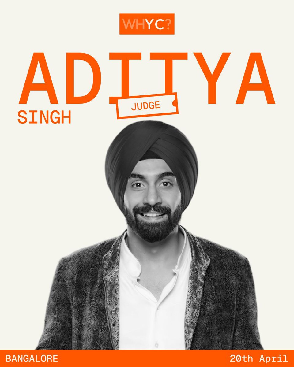 super excited to have <a href="/allin_adi/">Aditya Singh</a> from <a href="/All_IN_CAPITAL/">All In Capital</a> joining us for WHYC.

when I reached out to him. he didn’t just say yes - he went all in. 

gave ideas, suggestions, ways to make it better. 

that’s what it looks like when someone from the capital side actually gives a damn