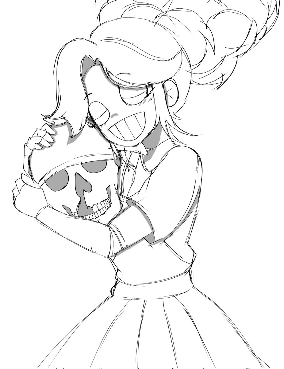 Hug 💜 Lily lovebraids (Sketch)
#lilylovebraids 
#PoppyPlaytimeChapter5