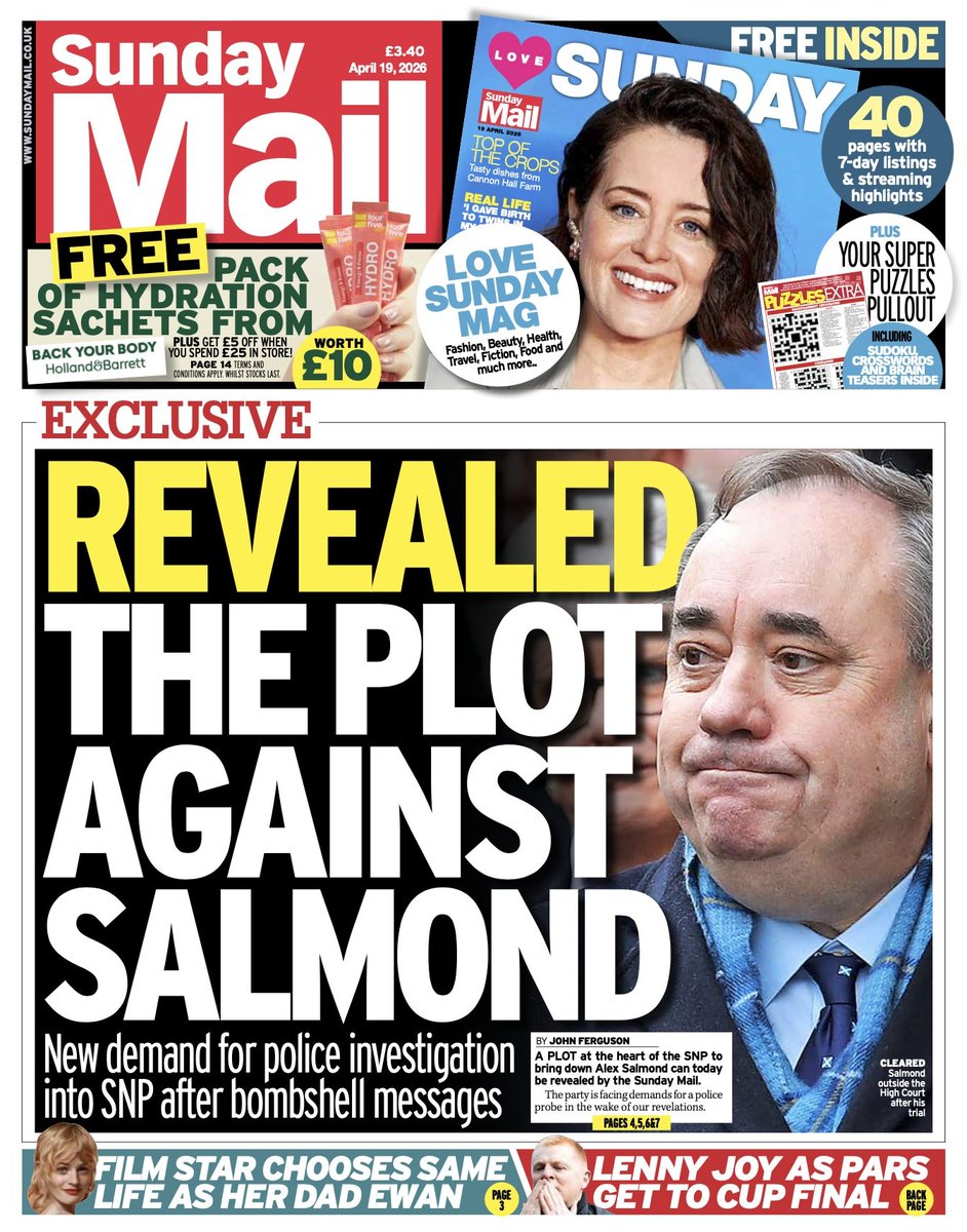 Sunday Mail tweet media