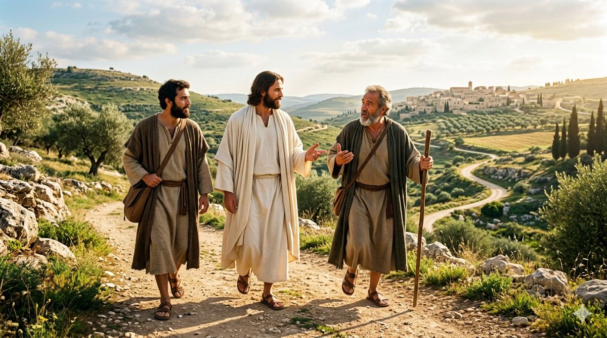 RosaryManJim's tweet image. Today's #Blog - Third Sunday of Easter April 19, 2026 * Were Not Our Hearts Burning? "They walked seven miles with Jesus and did not know it was Him. But something was happening inside them the whole time; their hearts were burning." beads-of-joy-blog-ii.blogspot.com/2026/04/Were-N… #jesusmynumberone