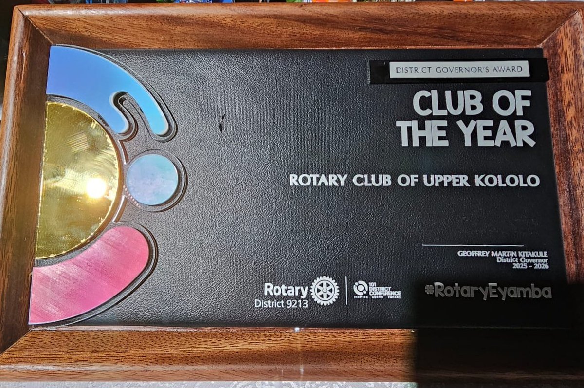 RCUpperKololo's tweet image. We took the @101DISCON by storm, bringing home 15 awards including CLUB OF THE YEAR! 🏆🥳

#RotaryUpperkololo
#WinnersCircle 
#101Discon
 #RotaryEyamba