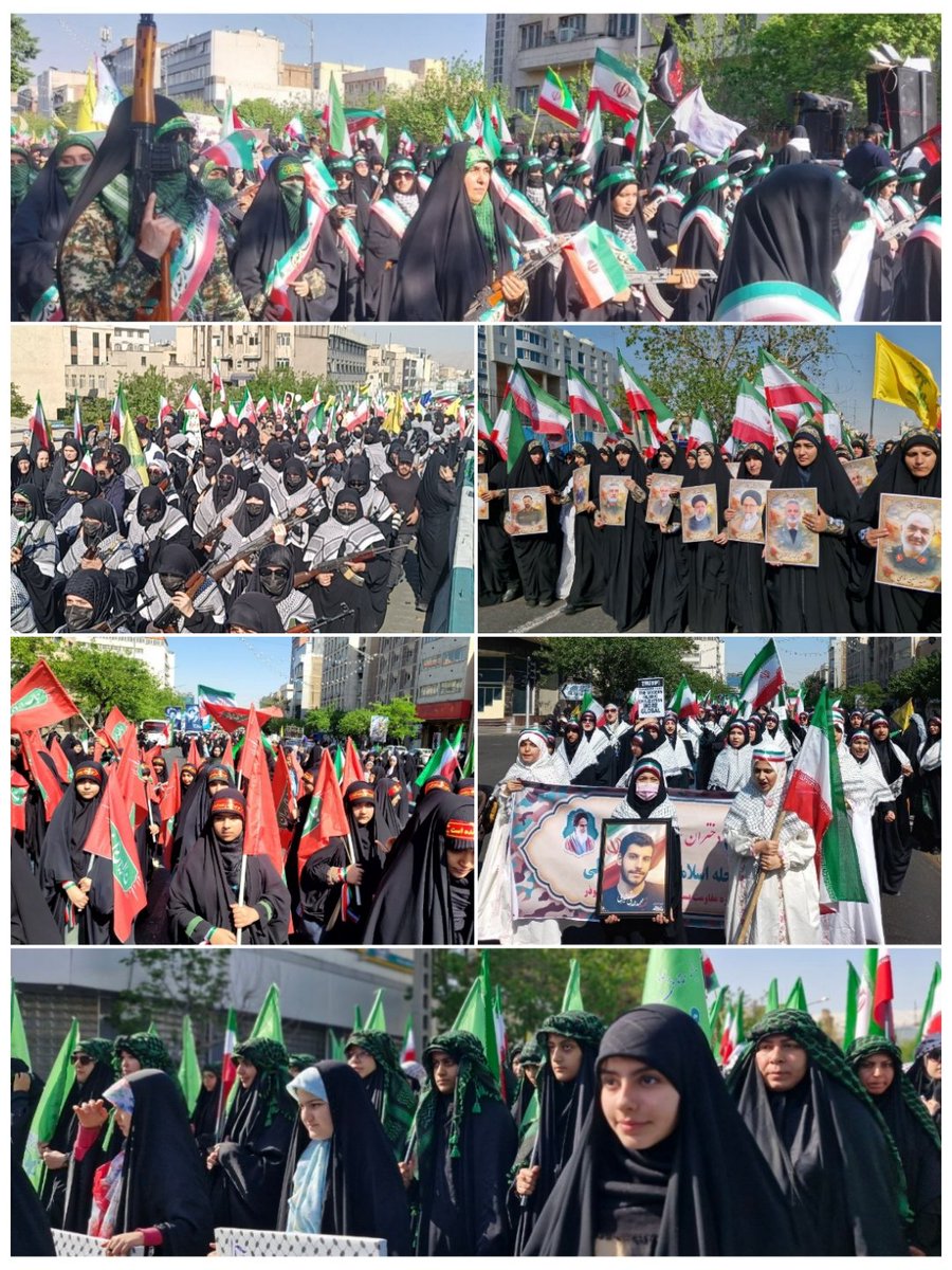 آن‌چه در این تصاویر دیده می‌شود فقط ظاهر رزمایش نیست؛ روحِ یک ملت است که در قامت دخترانش دوباره ایستاده.

#دختران_جانفدای_ایران
#عهد_تا_پیروزی