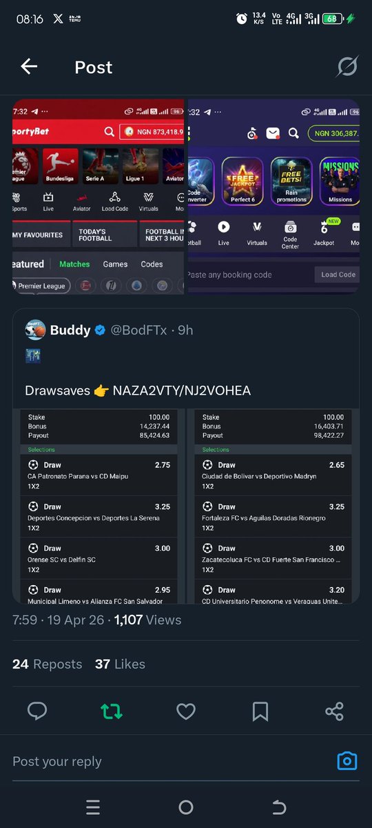 idenyi_ebenezer's tweet photo. @BodFTx Done.. 
8114216432- Opay https://t.co/azjQxTvj03