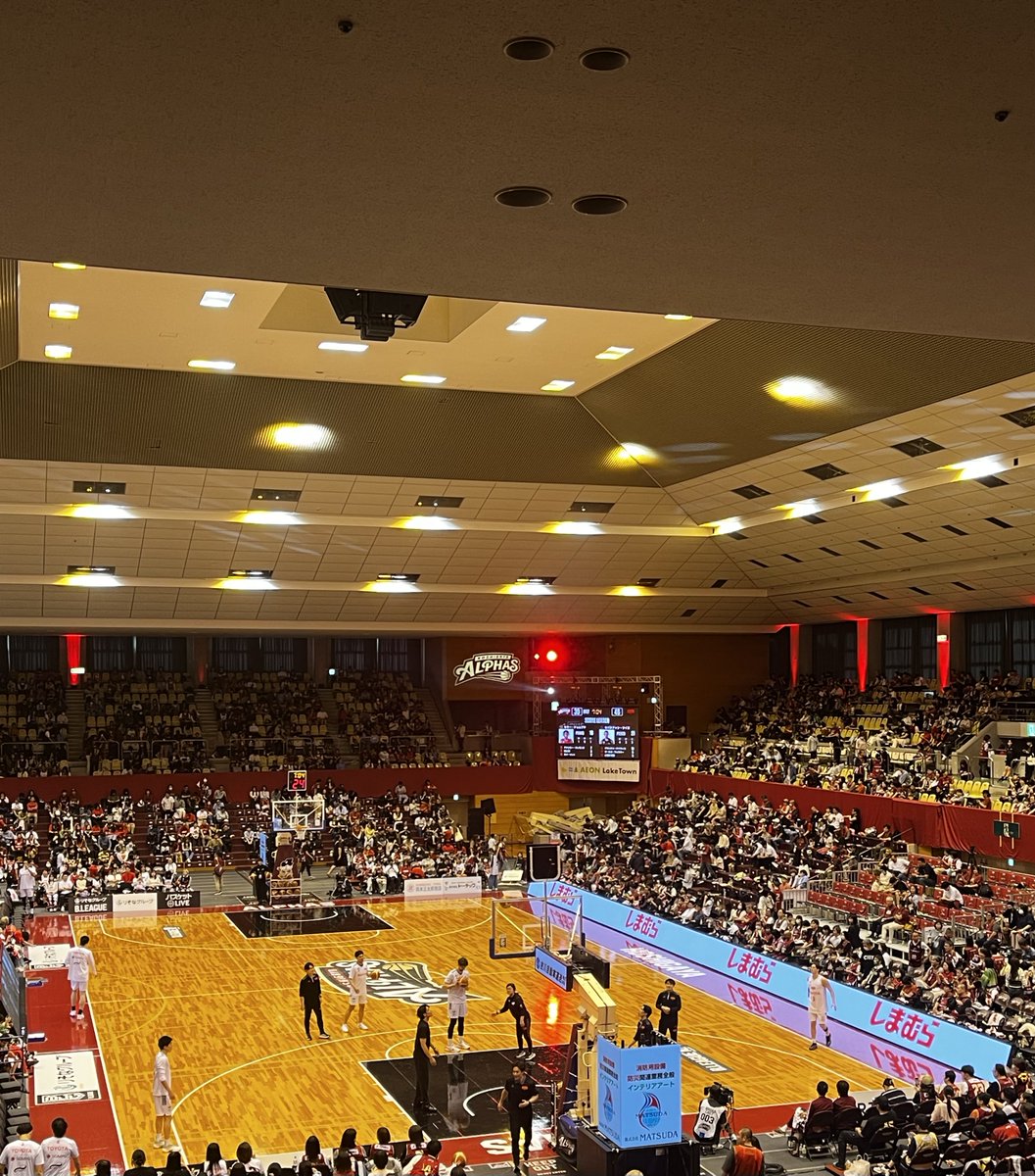 Tea_koba1975's tweet image. 【GAME DAY】

越総だよおっ母さん！！

今日は勝ちを見届けたい💪💪
後半巻き返しましょう🔥🔥🔥🔥

#越谷アルファーズ
#アルファメイト
#キタヨ